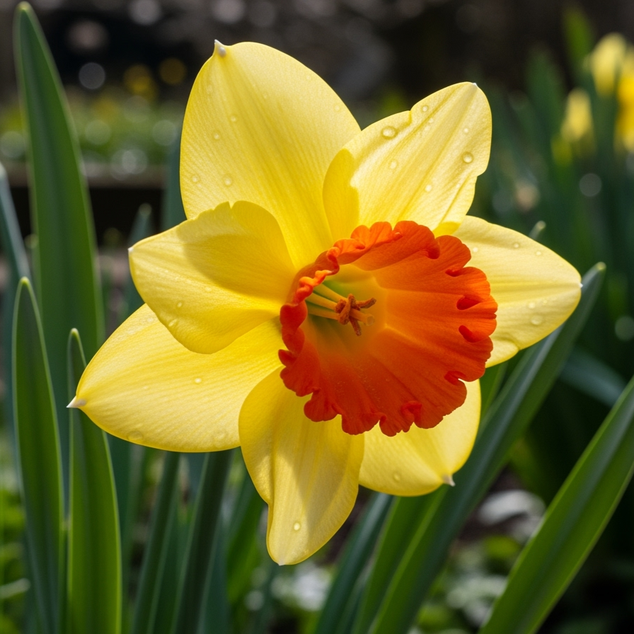 Narcissus-Red-Devon